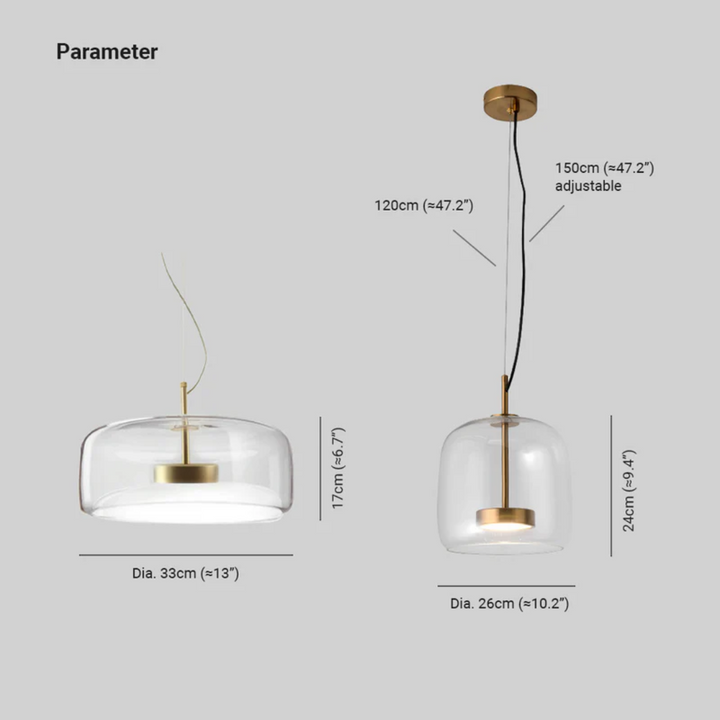 Retro LED Pendellampe - VintageGlow | Skanto