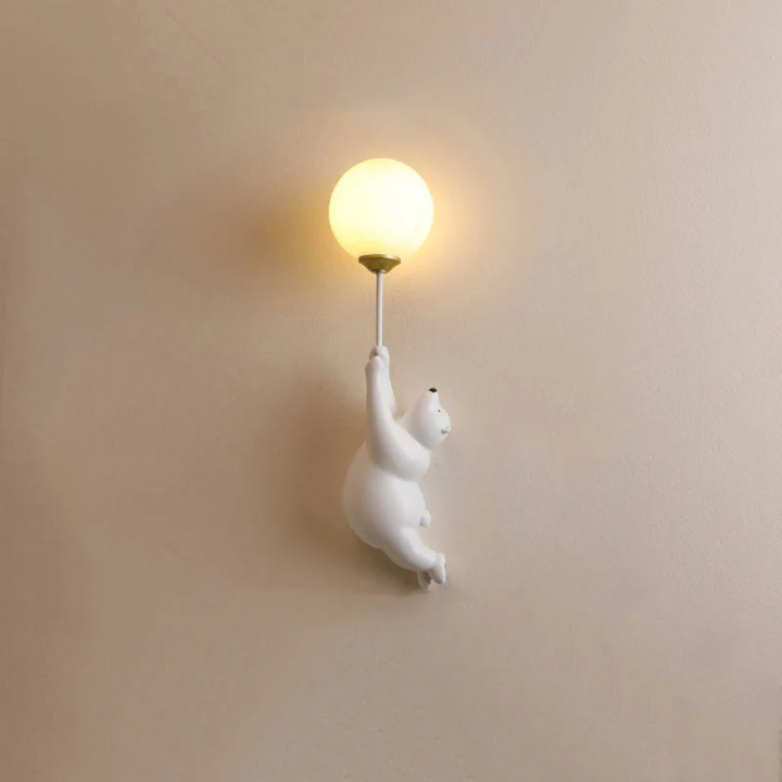 Designer Bear LED Vegglampe - TeddyGlow | Skanto