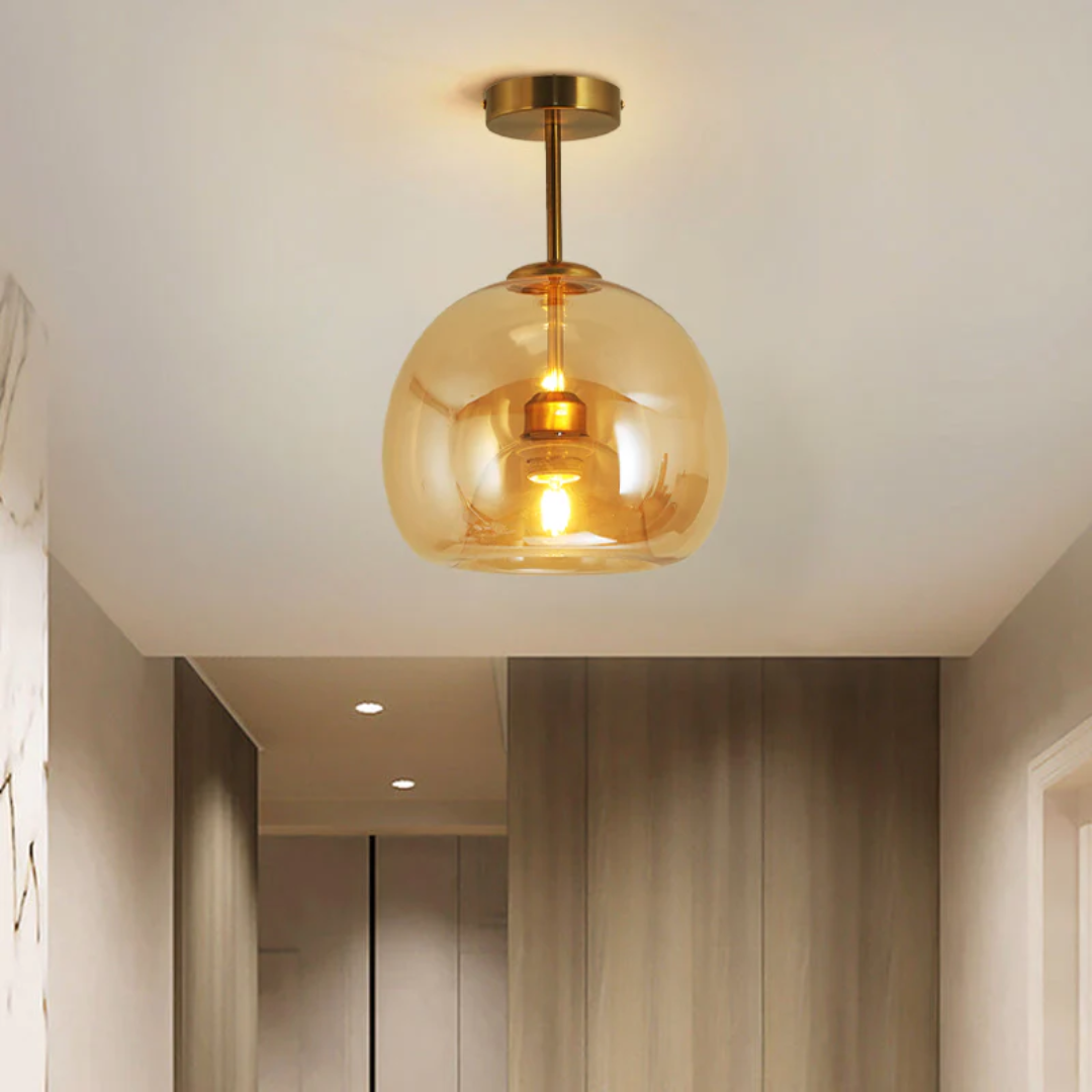 Moderne Rund LED Taklampe - Aurelia | Skanto