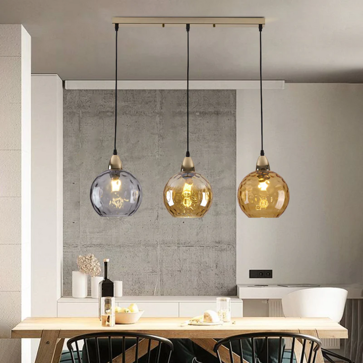 Moderne Klynge Pendellampe med 3 Lys - Cascade | Skanto