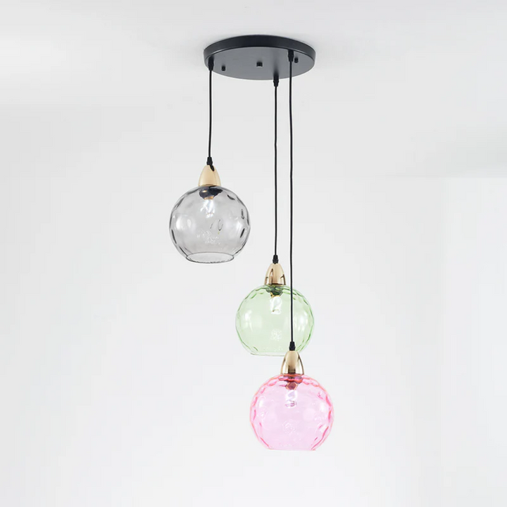 Moderne Klynge Pendellampe med 3 Lys - Cascade | Skanto