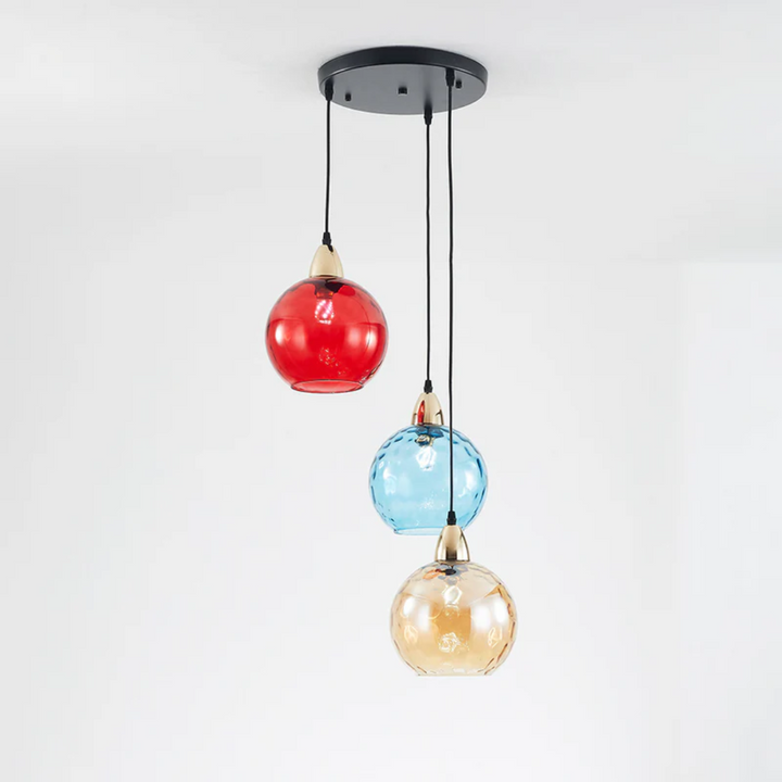 Moderne Klynge Pendellampe med 3 Lys - Cascade | Skanto