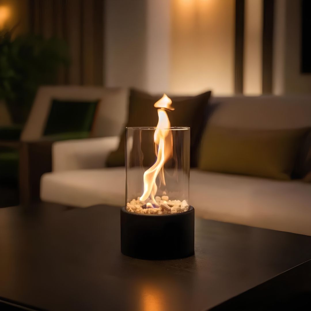 Klassisk Oljelampe med Åpen Flamme - Lumora | Skanto