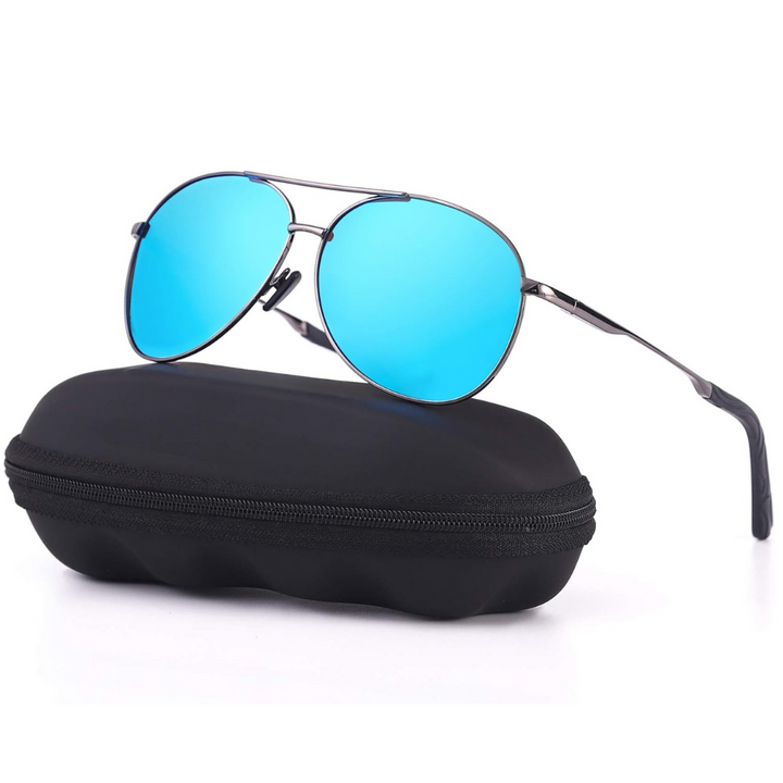 Premium Polariserte Aviator Solbriller - Joey | Skanto