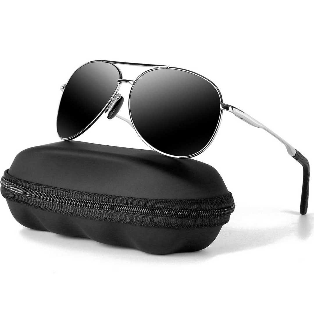 Premium Polariserte Aviator Solbriller - Joey | Skanto