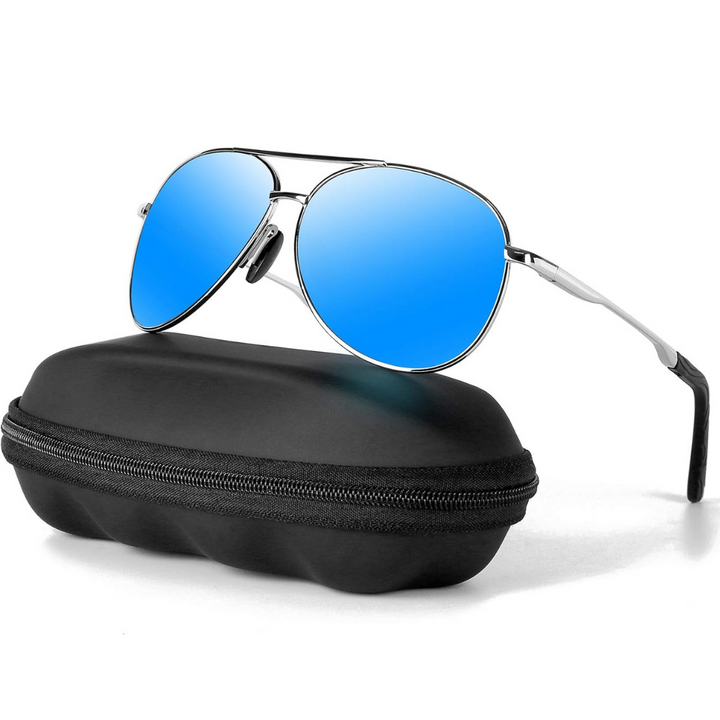 Premium Polariserte Aviator Solbriller - Joey | Skanto