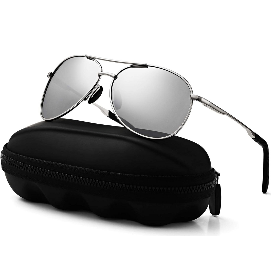 Premium Polariserte Aviator Solbriller - Joey | Skanto