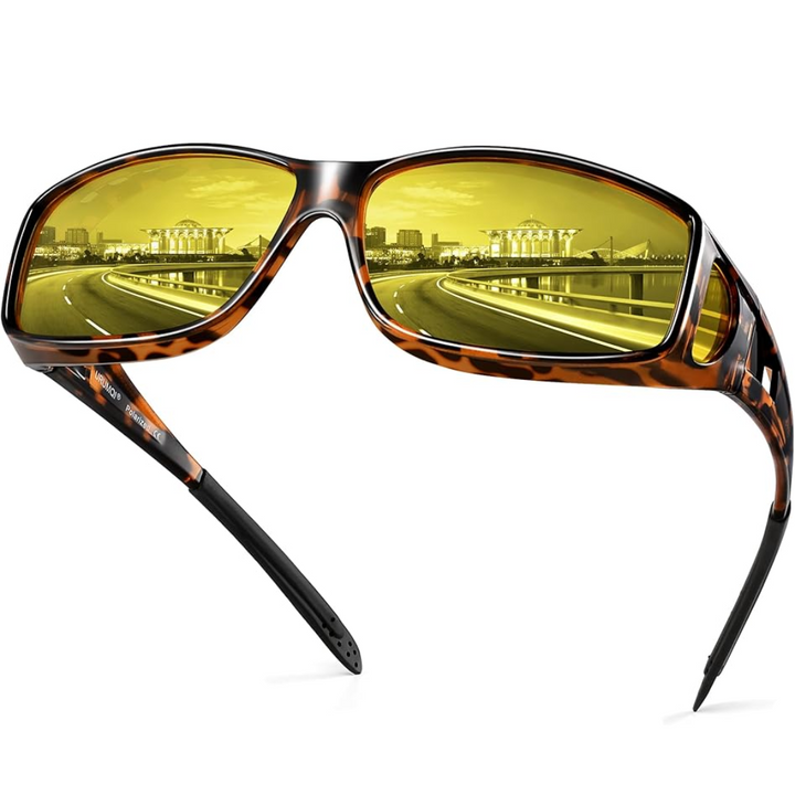Skanto | Jeremy Night Vision Polaroid Kjøreglass – Anti-refleksjonsglass for Sikker Nattkjøring