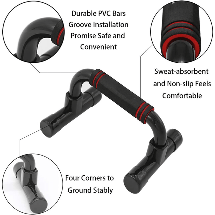 Skanto | Opp Barer - Ergonomiske push-up-håndtak for leddvennlig trening