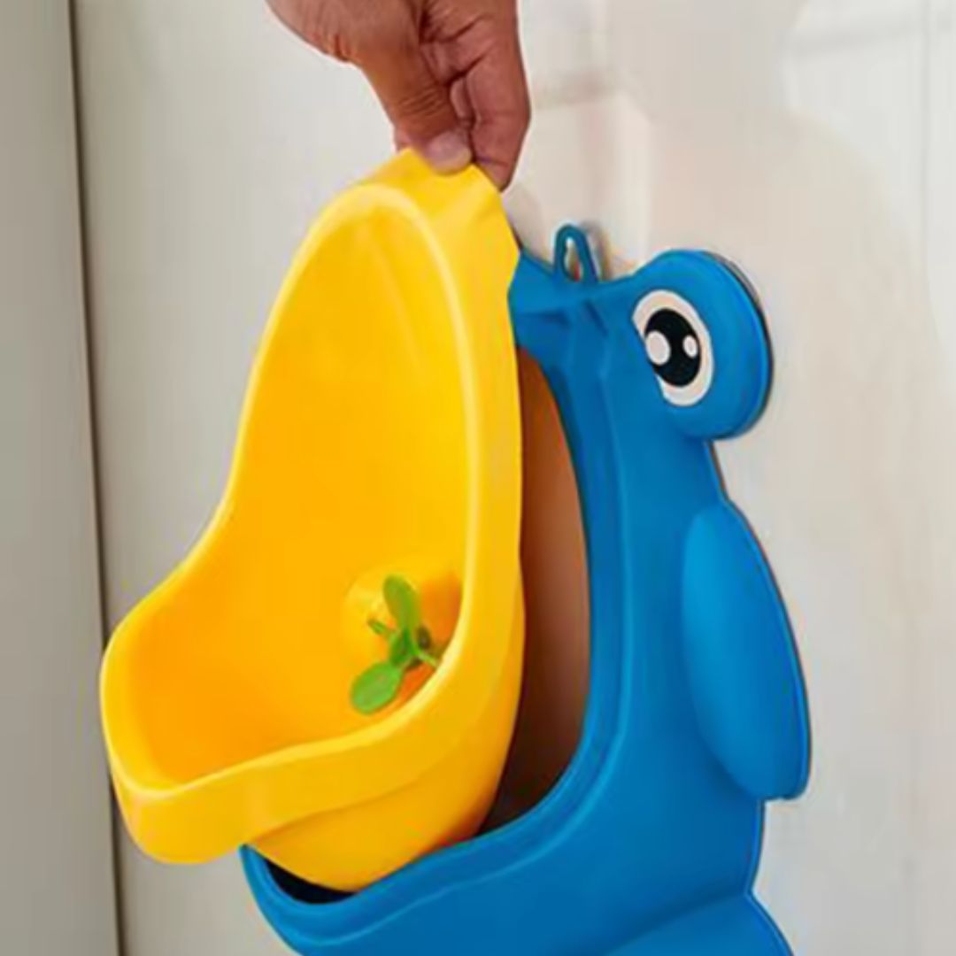 Skanto | Barnas Urinal i Frosk Design – Morsom, Sklisikker Potte for Gutter
