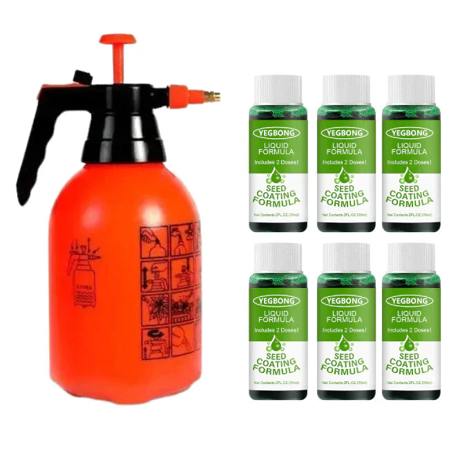 Grønn Gressvekst Spray | Spray din nye plen! | Skanto