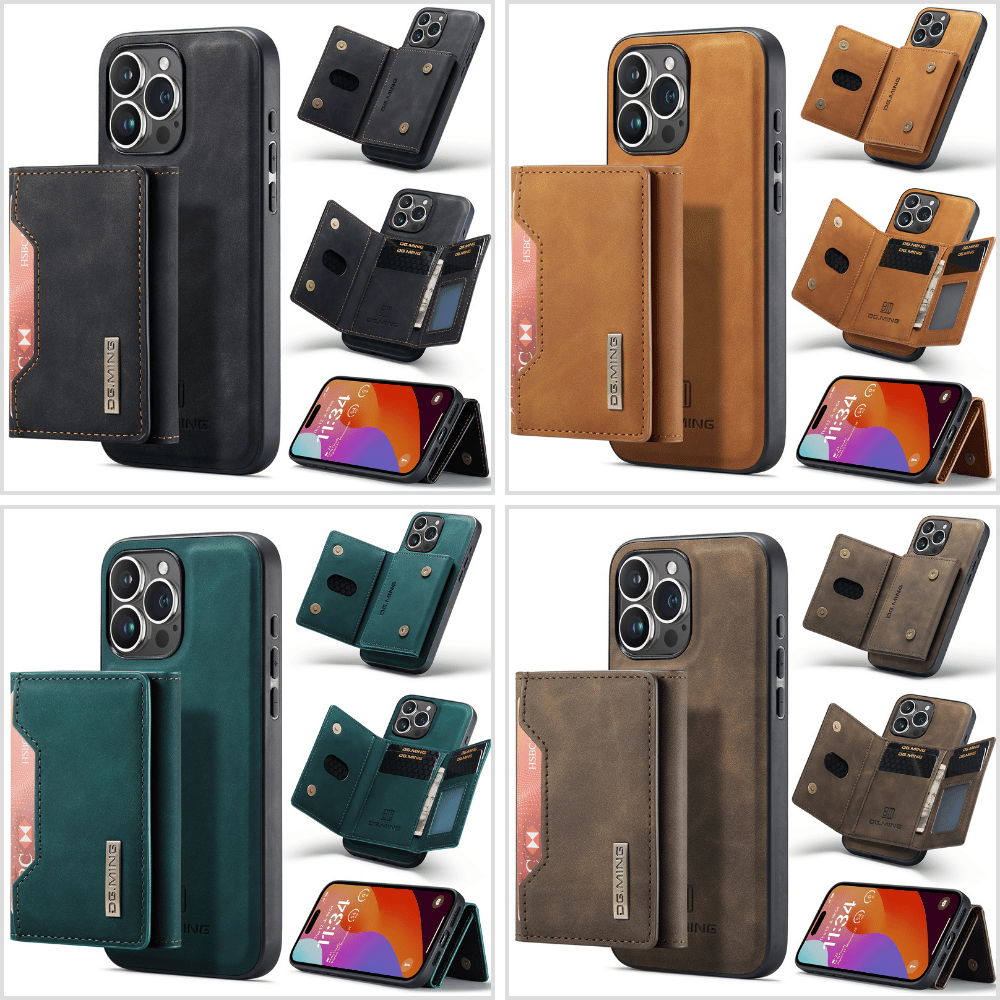 Skanto | 2-i-1 iPhone-deksel med avtakbar lommebok