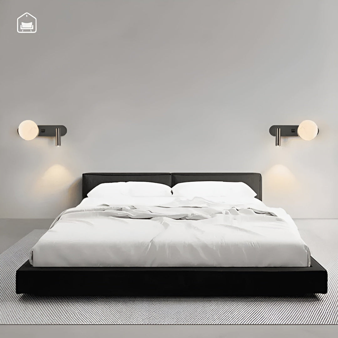 Vegglampe i luksuriøs design – Elegant og minimalistisk | Ideell for stue, gang og som nattbordbelysning | Skanto