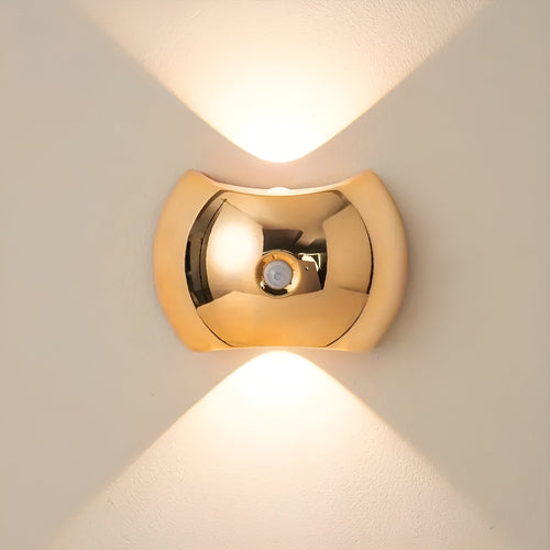 Vegglampe med bevegelsessensor – Dobbel LED-belysning oppover og nedover | Magnetisk og PortaSkantoe