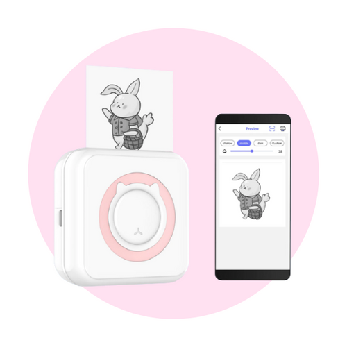 Praktisk Mini Pocket Printer | Skanto