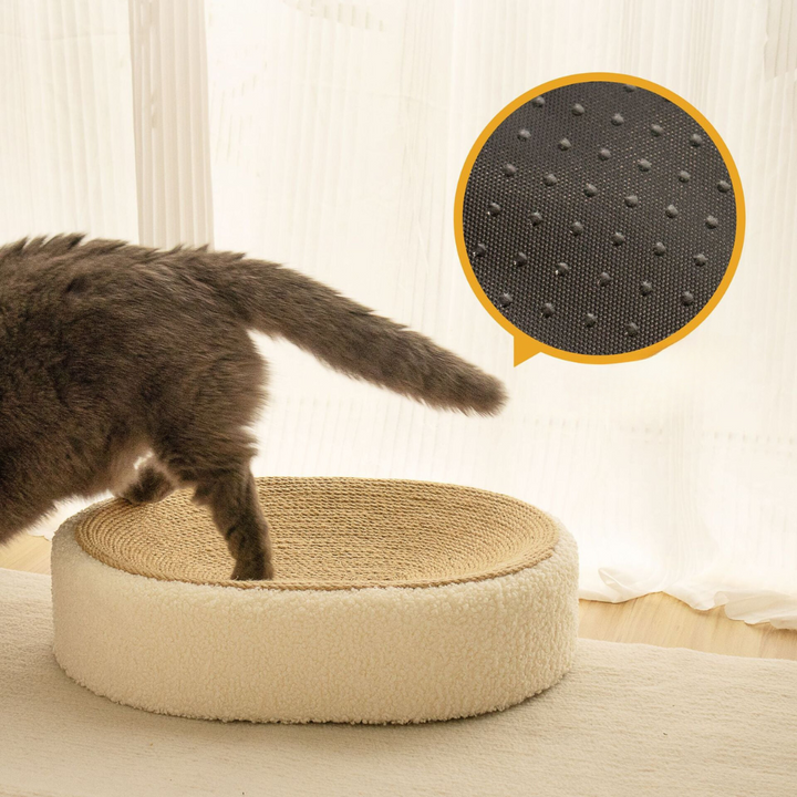 Premium kat sisal klore seng i beige Skanto