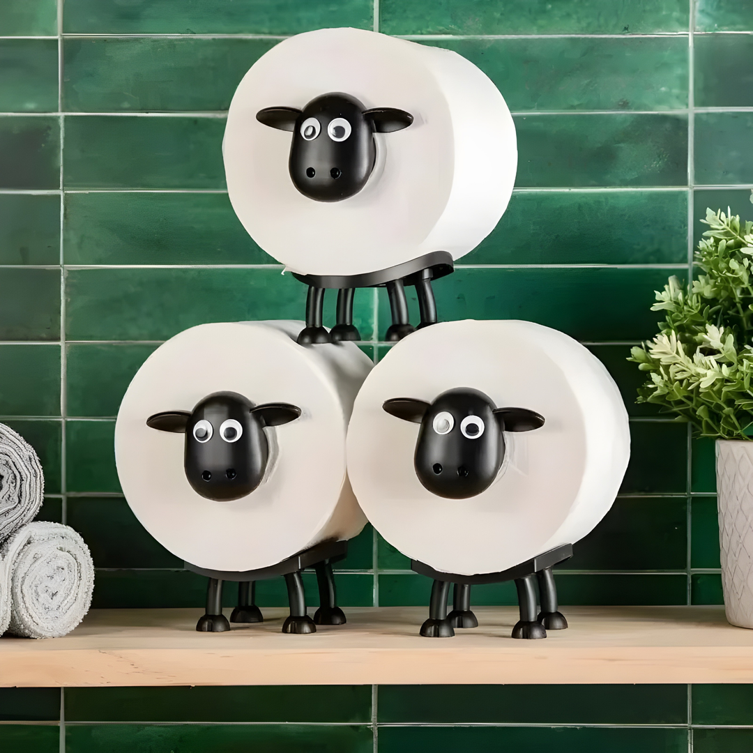 Buy Toilet Paper Holder – Original & Fun Bathroom Decor | Non-Slip, Ideal for Small Bathrooms