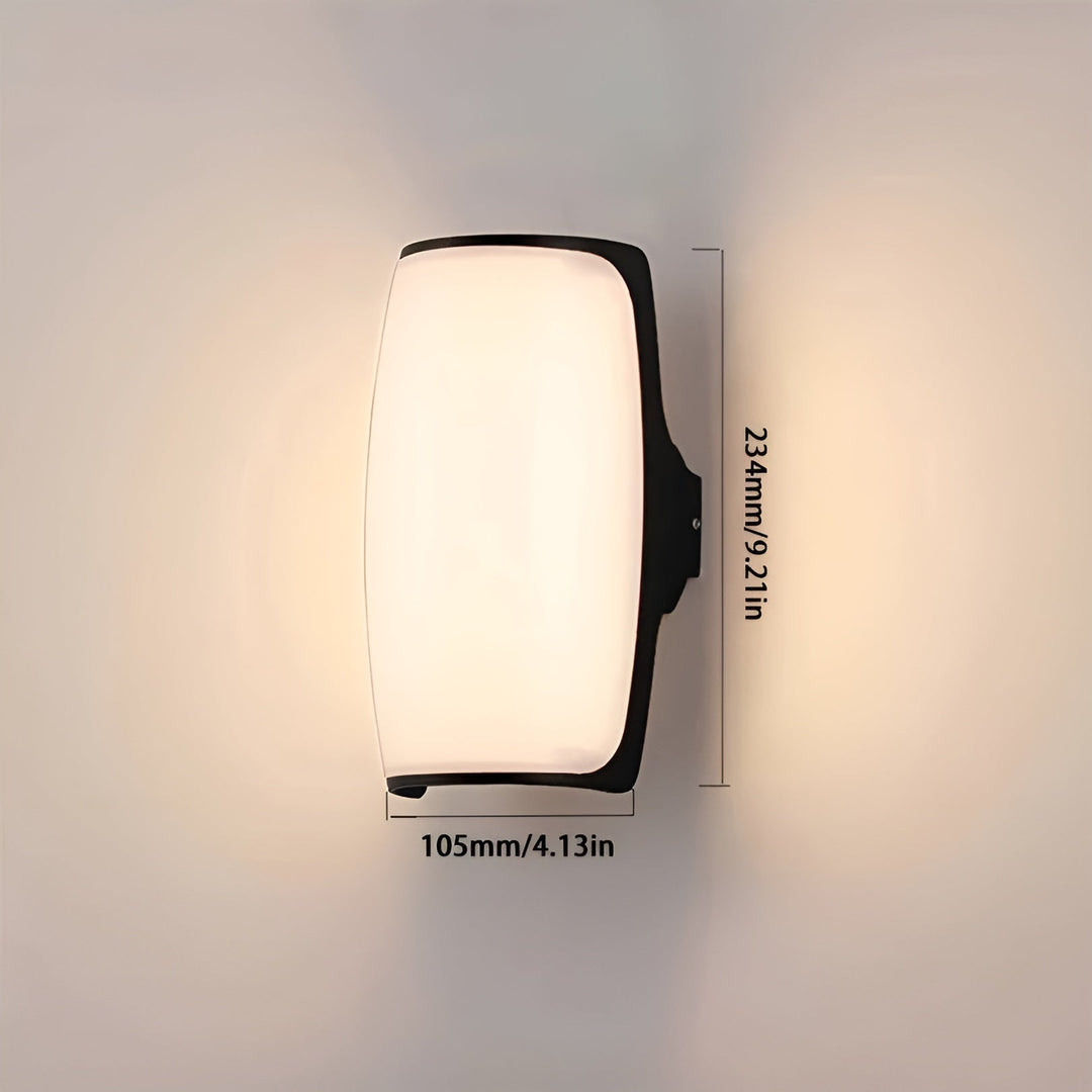 LED-byggespeil – Vanntett med bevegelsessensor | Ideelt for hjemmet, terrassen og hagen din
