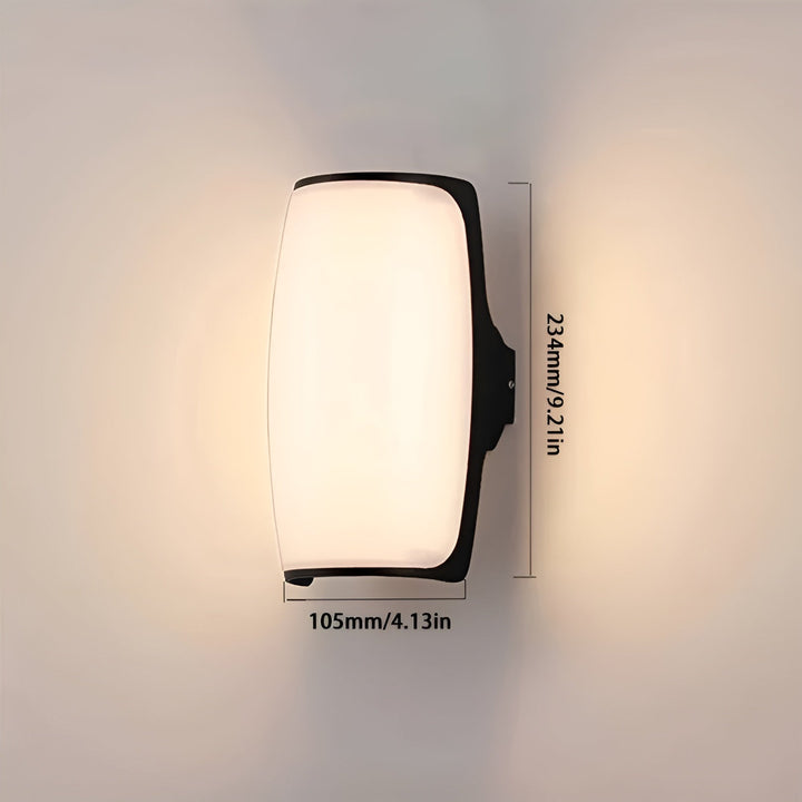 LED-byggespeil – Vanntett med bevegelsessensor | Ideelt for hjemmet, terrassen og hagen din