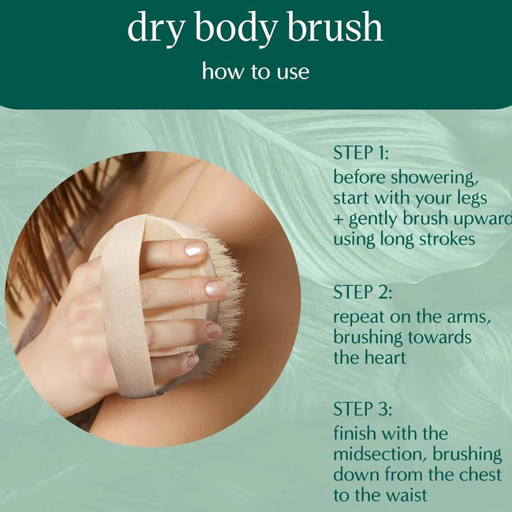 Skanto | Bærekraftig Kroppsbørste | For mild eksfoliering og hudpleie