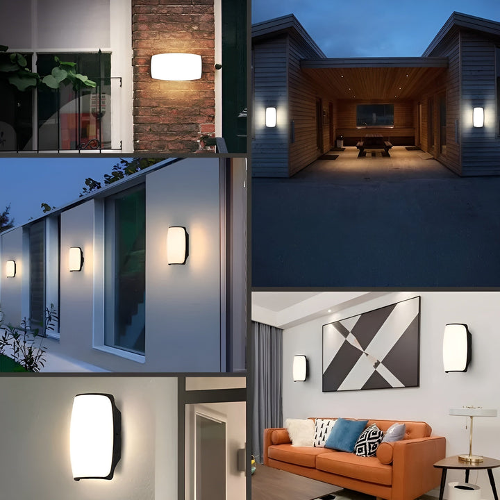 LED-byggespeil – Vanntett med bevegelsessensor | Ideelt for hjemmet, terrassen og hagen din