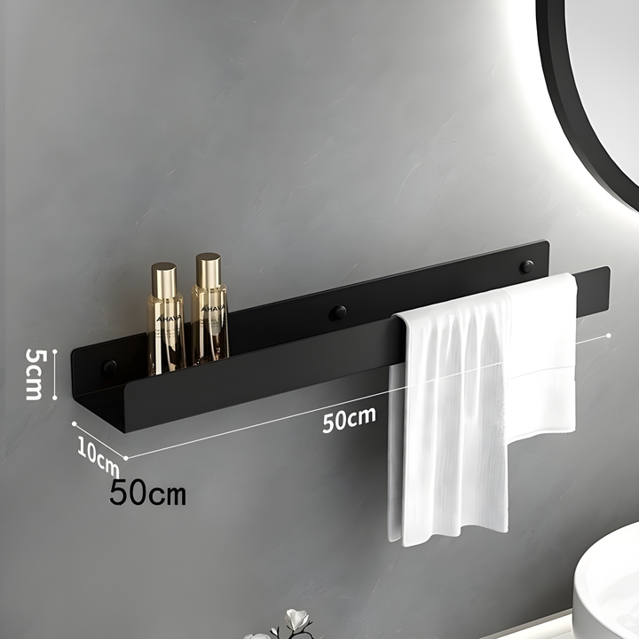 Skantoack baderomshylle – moderne design med håndklestativ | Praktisk oppbevaring til badet