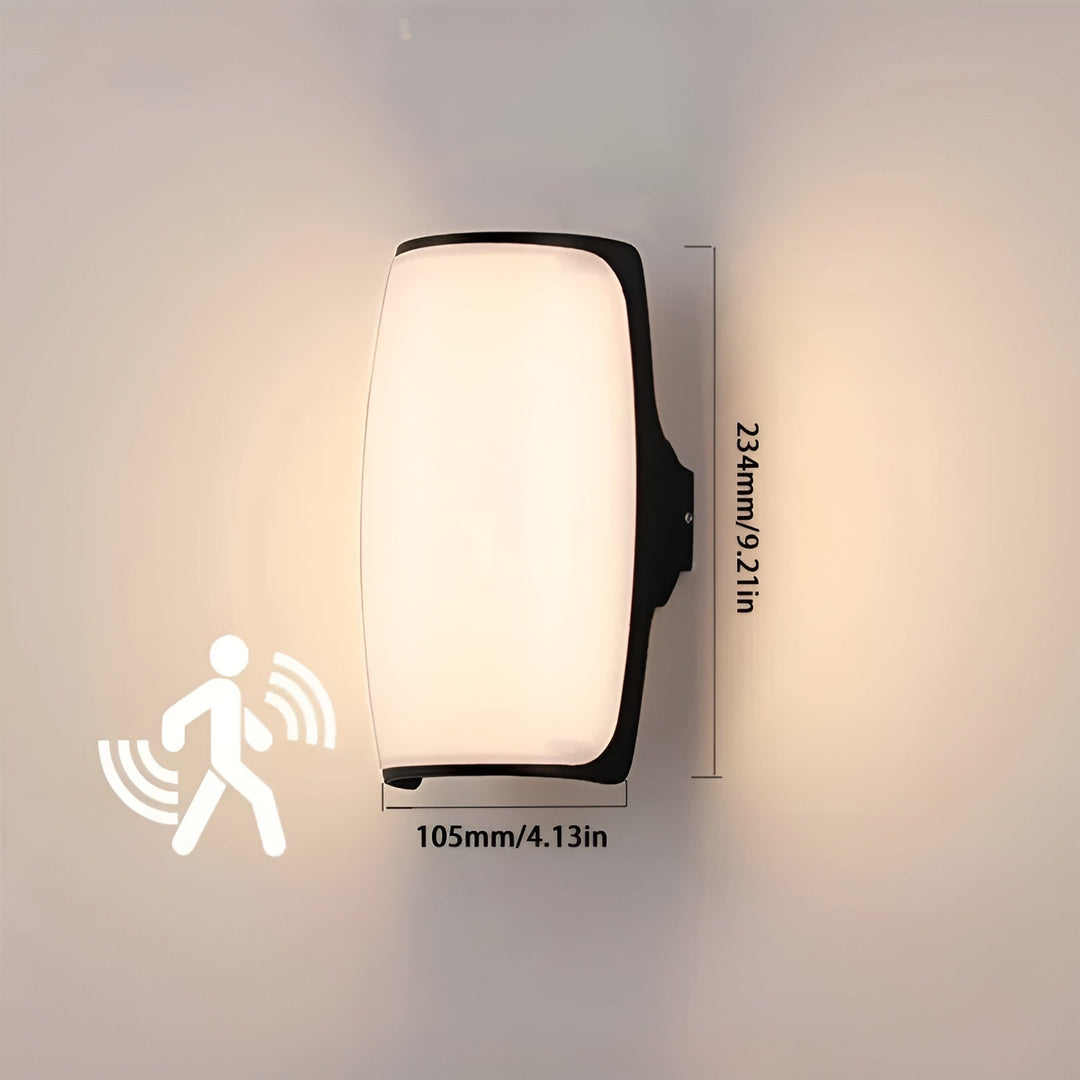 LED-byggespeil – Vanntett med bevegelsessensor | Ideelt for hjemmet, terrassen og hagen din