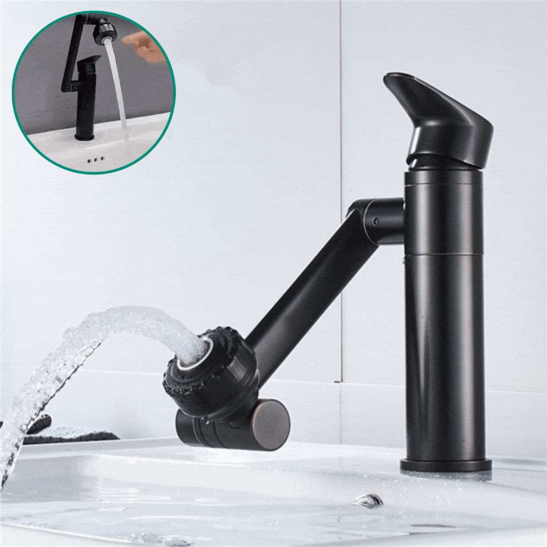 Skanto | FLEXISPOUT – Fleksibel 360° Servantkran med Sprayfunksjon