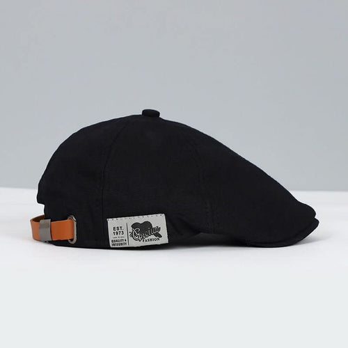 Skanto | Chérie Ullberet | Elegant Fransk Hatt | Unisex Ullblanding | Tidløs Pariser Mote Tilbehør