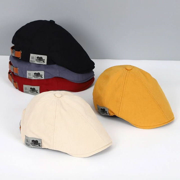 Skanto | Chérie Ullberet | Elegant Fransk Hatt | Unisex Ullblanding | Tidløs Pariser Mote Tilbehør