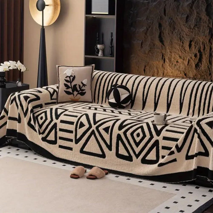 Skanto | Myk, holdbar mikrofiber sofa trekk, rutsjefri og lett å ta vare på