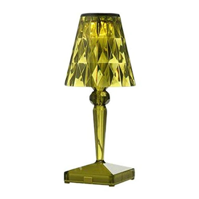 Acrylic Crystal Table Lamp – Kunstnerisk Design, Dimbar, Energisparende, Ideell for Stue eller Soverom | Skanto