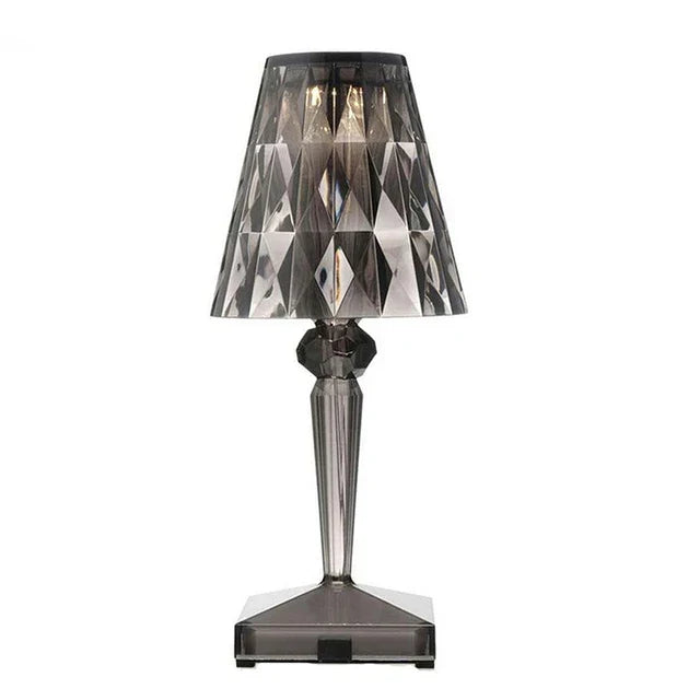Acrylic Crystal Table Lamp – Kunstnerisk Design, Dimbar, Energisparende, Ideell for Stue eller Soverom | Skanto