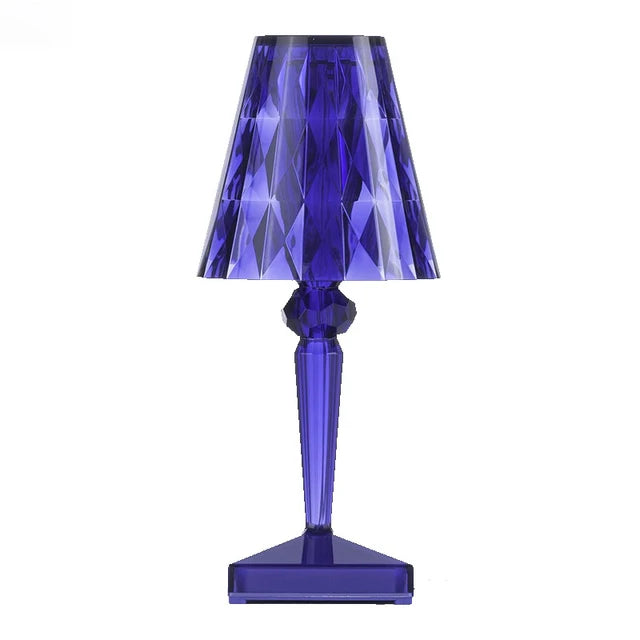 Acrylic Crystal Table Lamp – Kunstnerisk Design, Dimbar, Energisparende, Ideell for Stue eller Soverom | Skanto