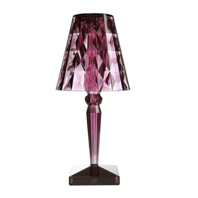 Acrylic Crystal Table Lamp – Kunstnerisk Design, Dimbar, Energisparende, Ideell for Stue eller Soverom | Skanto