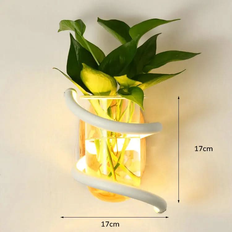Skanto | Tre LED Vegglampe for Utendørsbelysning & Blomsterdekorasjon