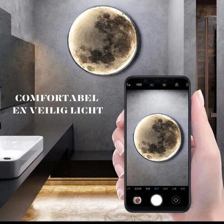 Skanto | LunaGlow – Justerbar Måne Vegglampe med LED Stemning