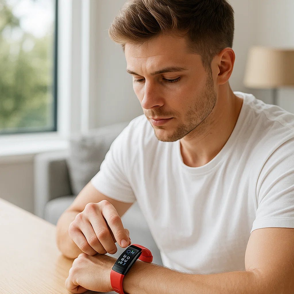 Smartklokke med EKG, Blutdruck- og Schlafüberwachung
