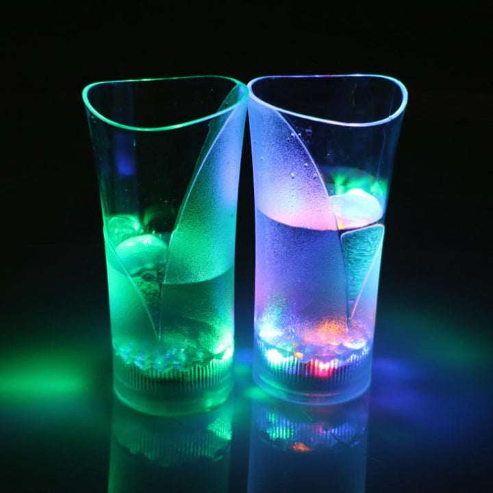 Valentine dag Skantoinkende fargerik LED lys opp kopp glass | Skanto