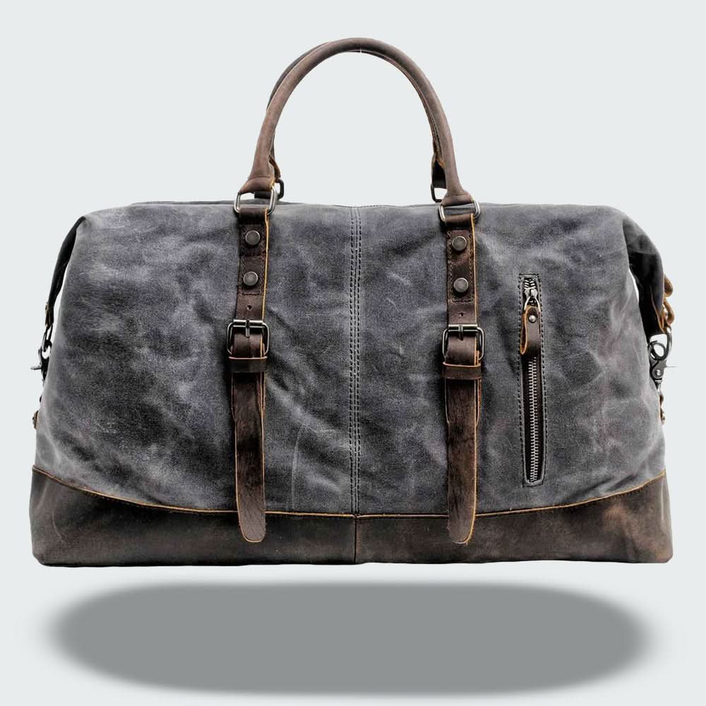 Skanto | Valour Canvas & Leather Reise Duffle Bag – 35L
