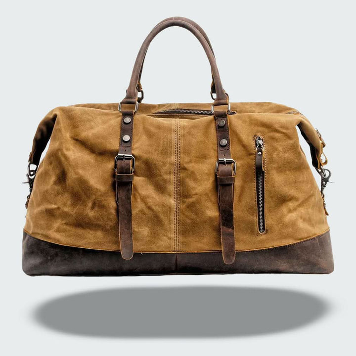Skanto | Valour Canvas & Leather Reise Duffle Bag – 35L
