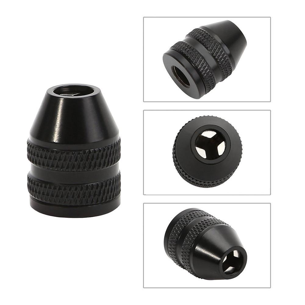 Skanto | Icool nøkkelløs borpatron 0.3 3.6mm konverteringsverktøy 1/4" sekstant hurtigbytteadapter chuck for elektrisk drill