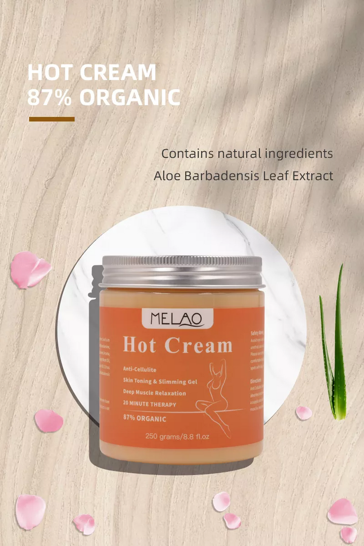 Skanto | Ultimate Shape Cream – øker fettforbrenning – reduserer cellulitter – 500 ml – veggklokke