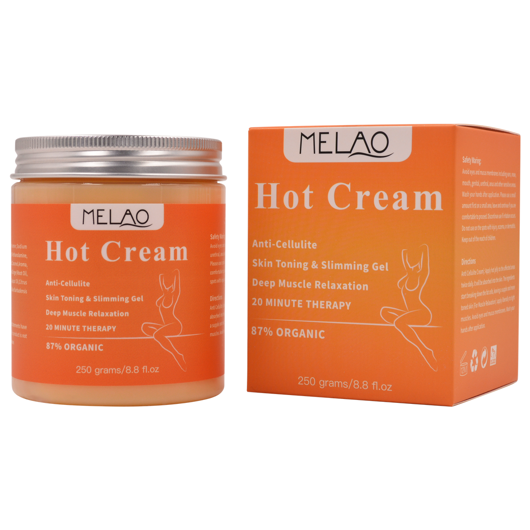Skanto | Ultimate Shape Cream – øker fettforbrenning – reduserer cellulitter – 500 ml – veggklokke