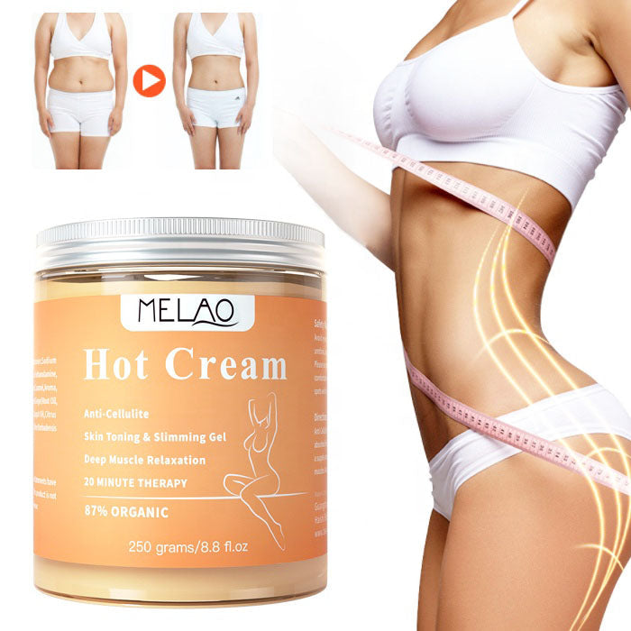 Skanto | Ultimate Shape Cream – øker fettforbrenning – reduserer cellulitter – 500 ml – veggklokke