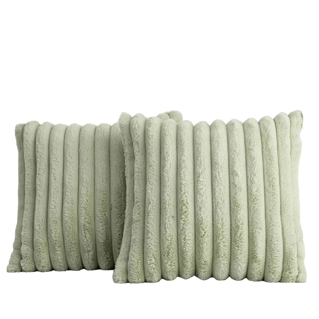 Skanto | Ultra-myke dekorative putevar 45×45 cm laget av plysj