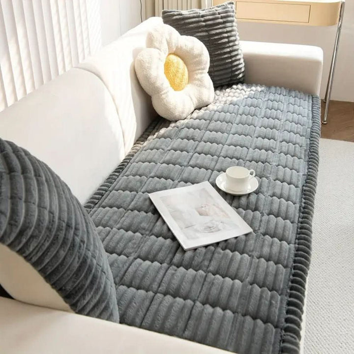 Luksuriøs Plüschbezug for sofaer