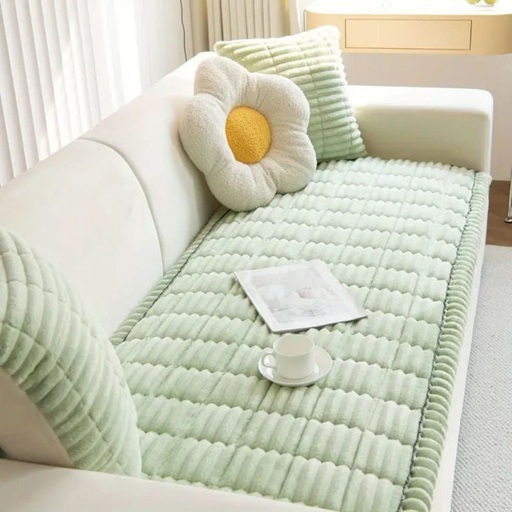 Luksuriøs Plüschbezug for sofaer