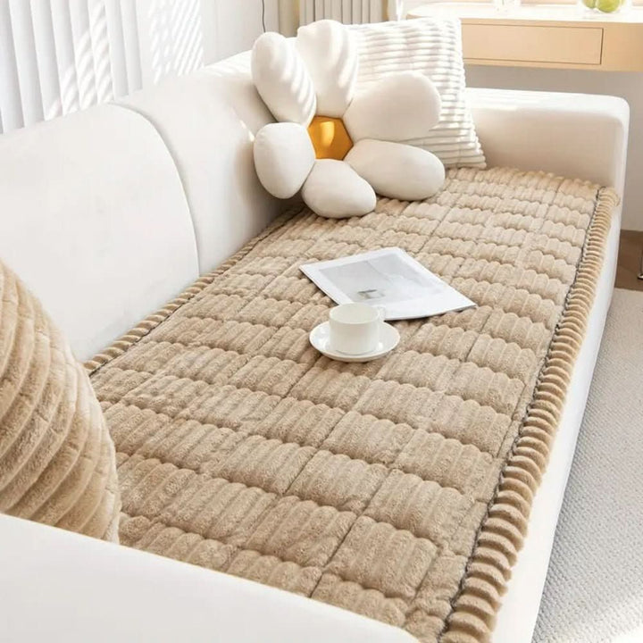 Luksuriøs Plüschbezug for sofaer