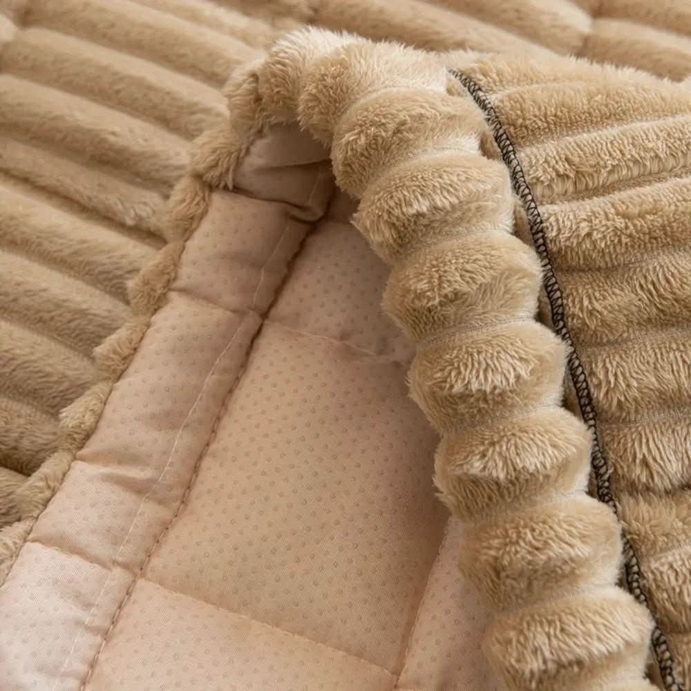 Luksuriøs Plüschbezug for sofaer
